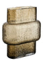 Galea Large Textured Brown Glass Vase
