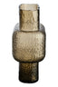 Galea Large Textured Brown Glass Vase