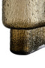 Galea Large Textured Brown Glass Vase