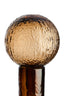 Galea Small Textured Brown Glass Bottle
