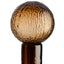 Galea Large Textured Brown Glass Bottle