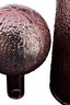 Galea Large Textured Pink Glass Bottle