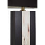 Hoxton Marble Table Lamp with Black Shade