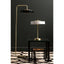Rogano White Shade with Gold Finish Frame Table Lamp