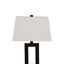Leora Black and White Table Lamp