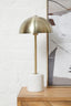 Murdoch Table Lamp with White Marble Base
