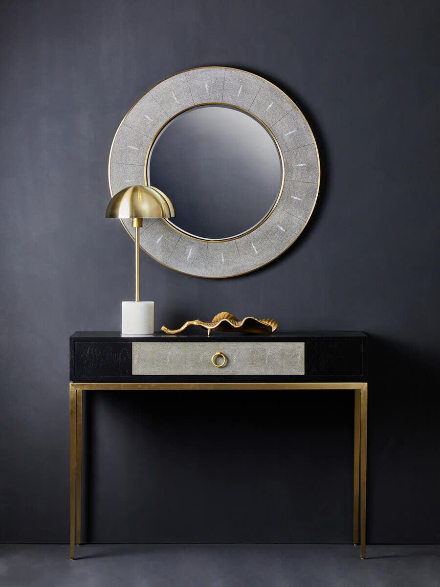 Murdoch Table Lamp with White Marble Base