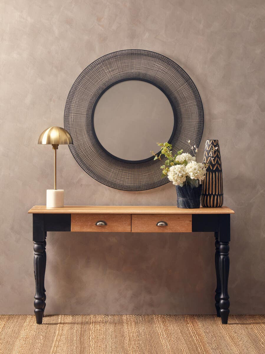 Murdoch Table Lamp with White Marble Base