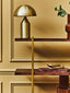 Tobor Gold Finish Table Lamp