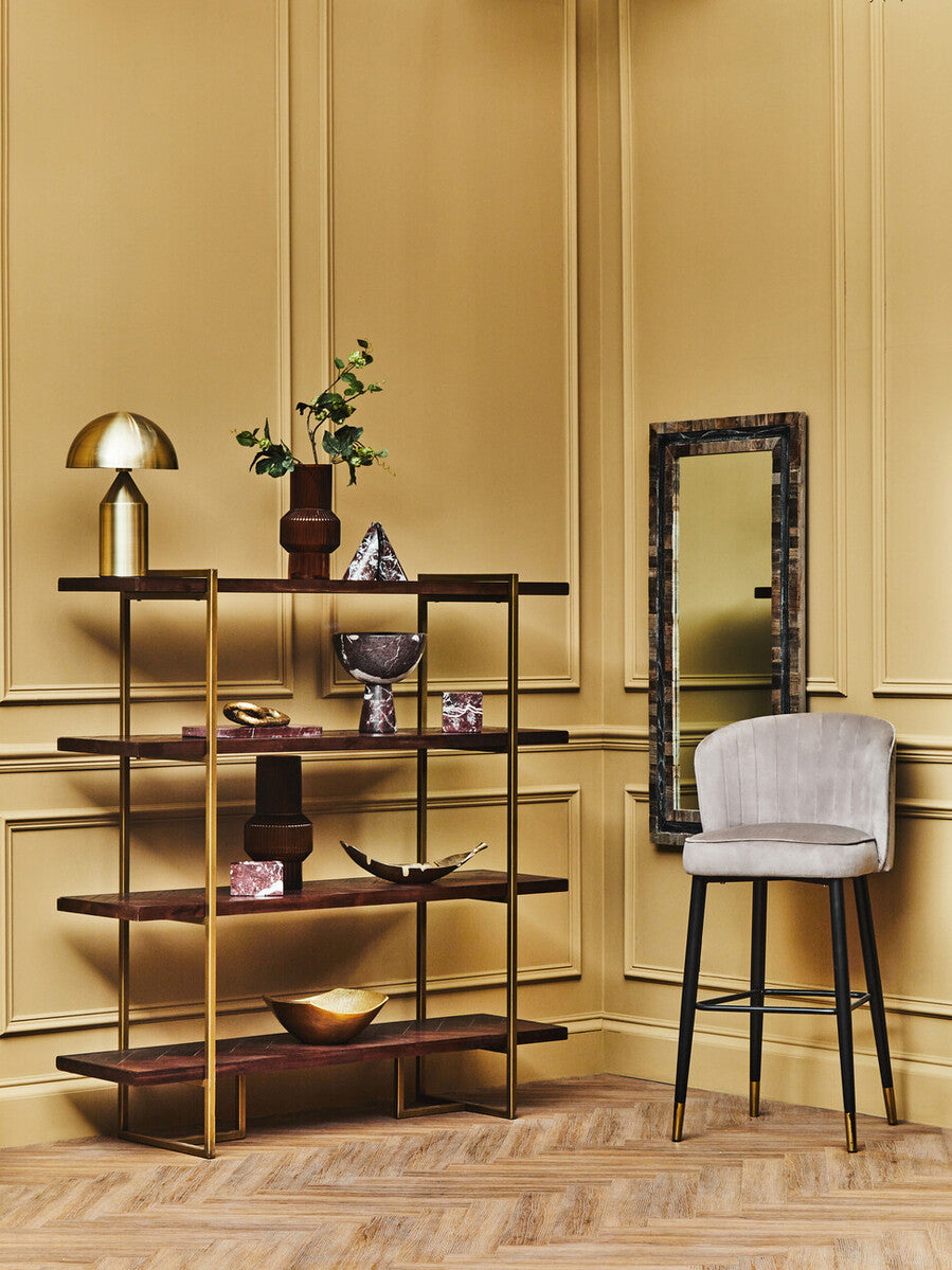 Tobor Gold Finish Table Lamp