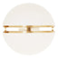 Abira Brushed Brass Ball Wall Light