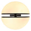 Abira Matt Black Ball Wall Light