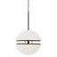 Abira Matt Black Pendant Light