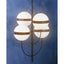 Abira Four Ball Matt Black Pendant Light