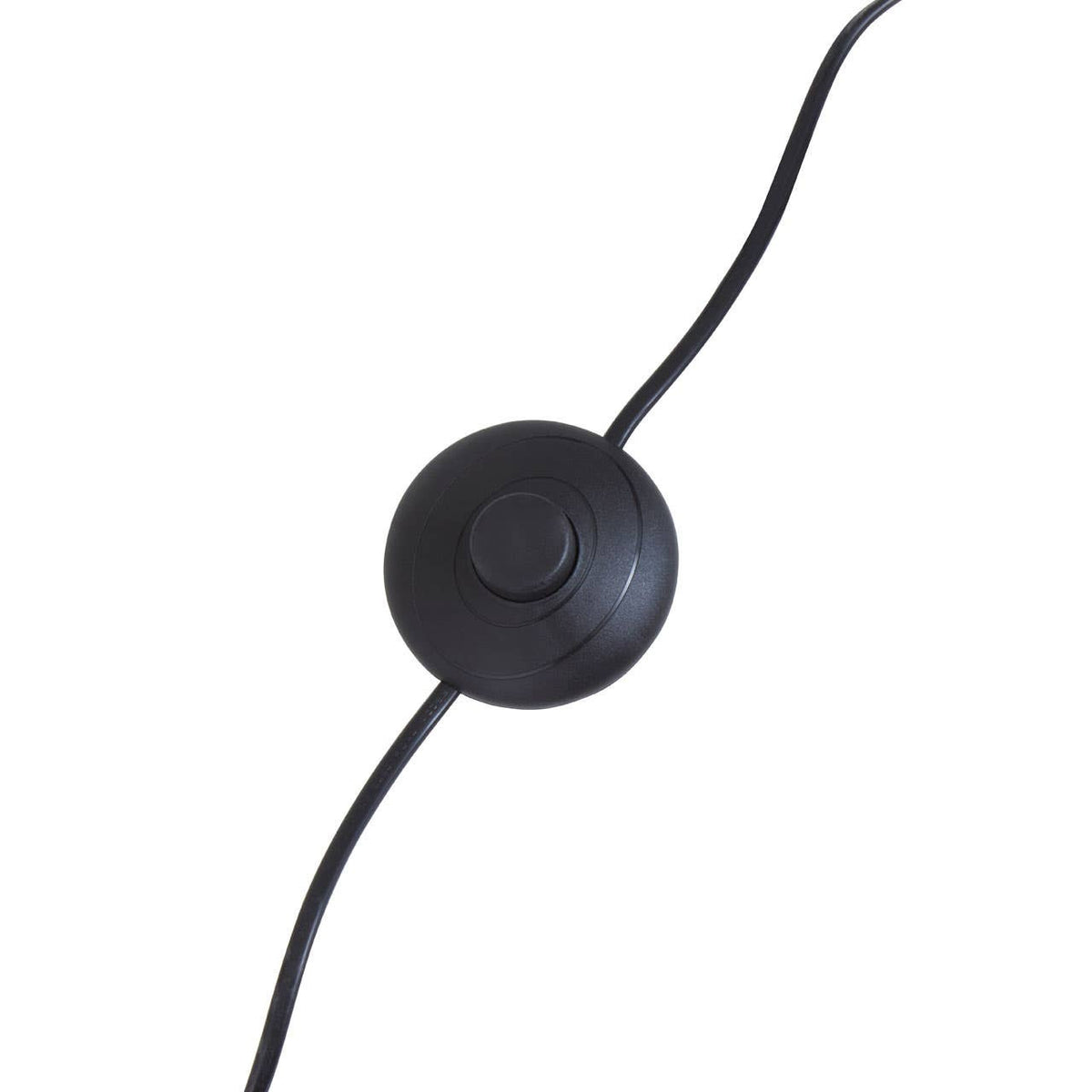 Abira Black Marble and Nickel Finish 5 Bulb Floor Lamp