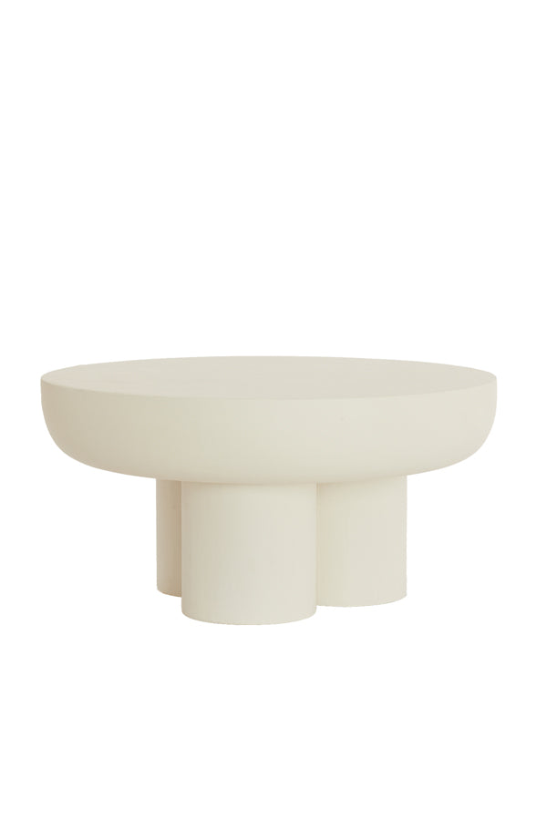 Coffee table 70x35 cm MIZUHO cream