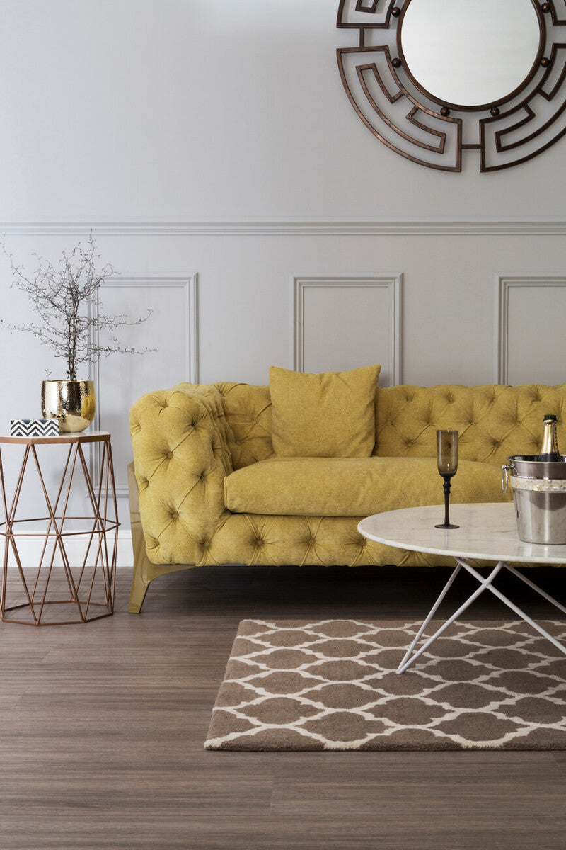 Bosie Hampstead Brown and Natural Rug