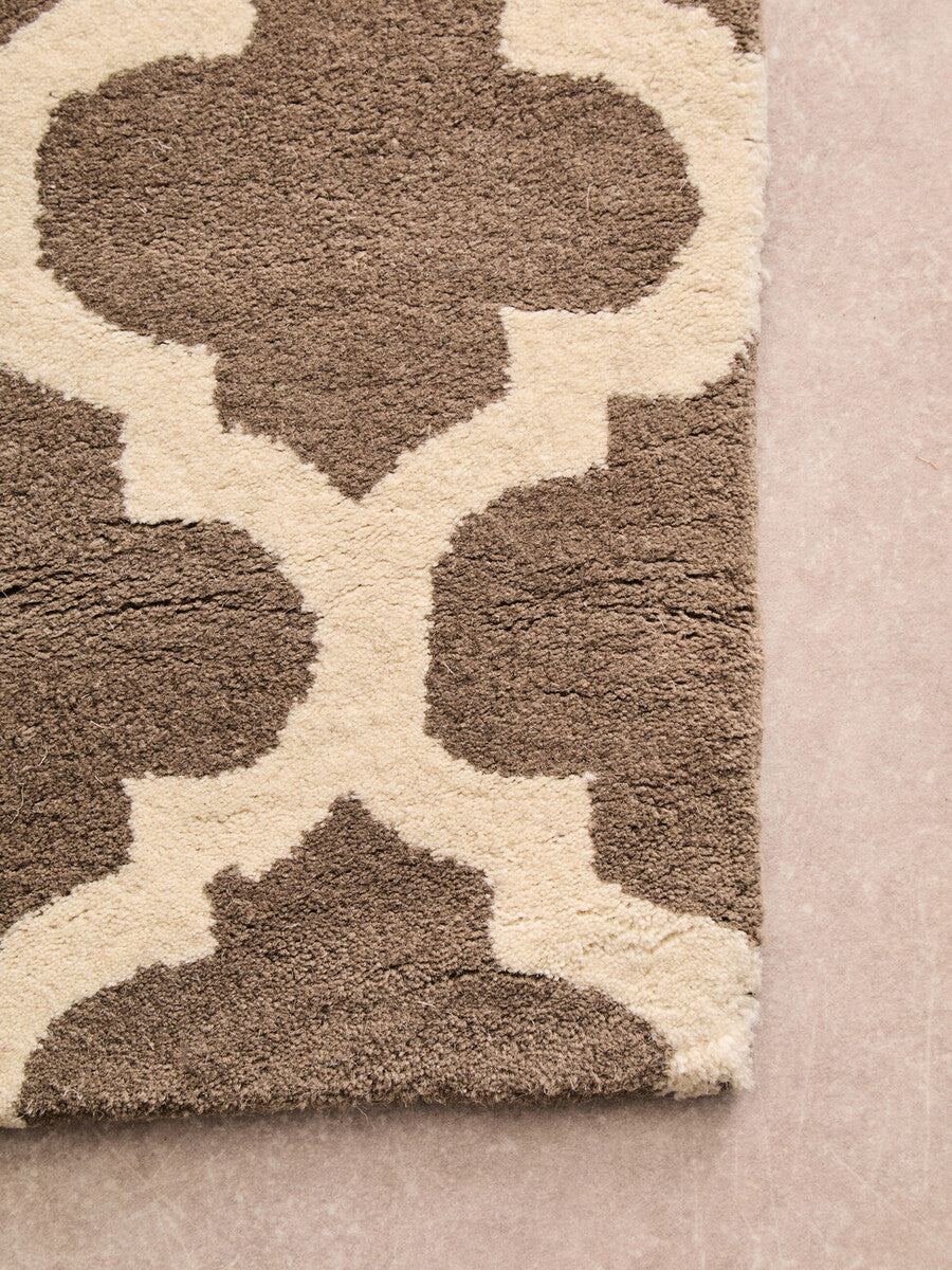 Bosie Hampstead Brown and Natural Rug