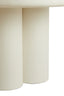 Dining table 130x78 cm MIZUHO cream