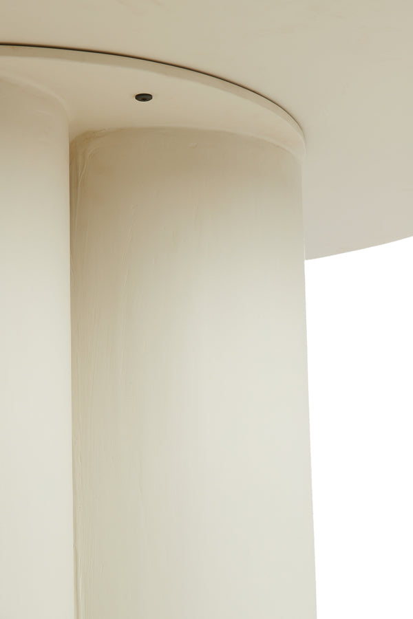 Dining table 130x78 cm MIZUHO cream