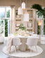 Dining table 130x78 cm MIZUHO cream