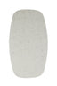 Coffee table 120x70x42 cm HAMURA terrazzo white