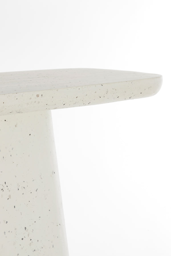Console 120x40x78 cm HAMURA terrazzo white