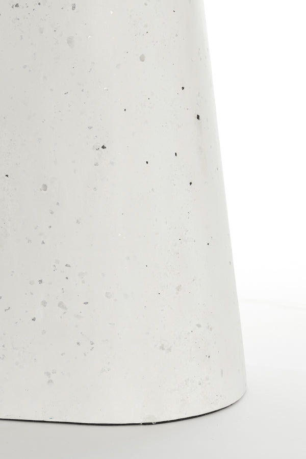 Console 120x40x78 cm HAMURA terrazzo white