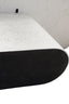 Dining table 220x105x76 cm HAMURA terrazzo white