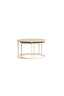 Coffee table S/2 65x38+75x42 cm SADAR sand+l brown spotted