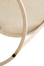 Coffee table S/2 65x38+75x42 cm SADAR sand+l brown spotted