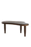 Coffee table 102x64x42 cm CANZO wood matt russet