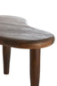Coffee table 102x64x42 cm CANZO wood matt russet