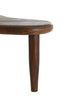 Coffee table 102x64x42 cm CANZO wood matt russet