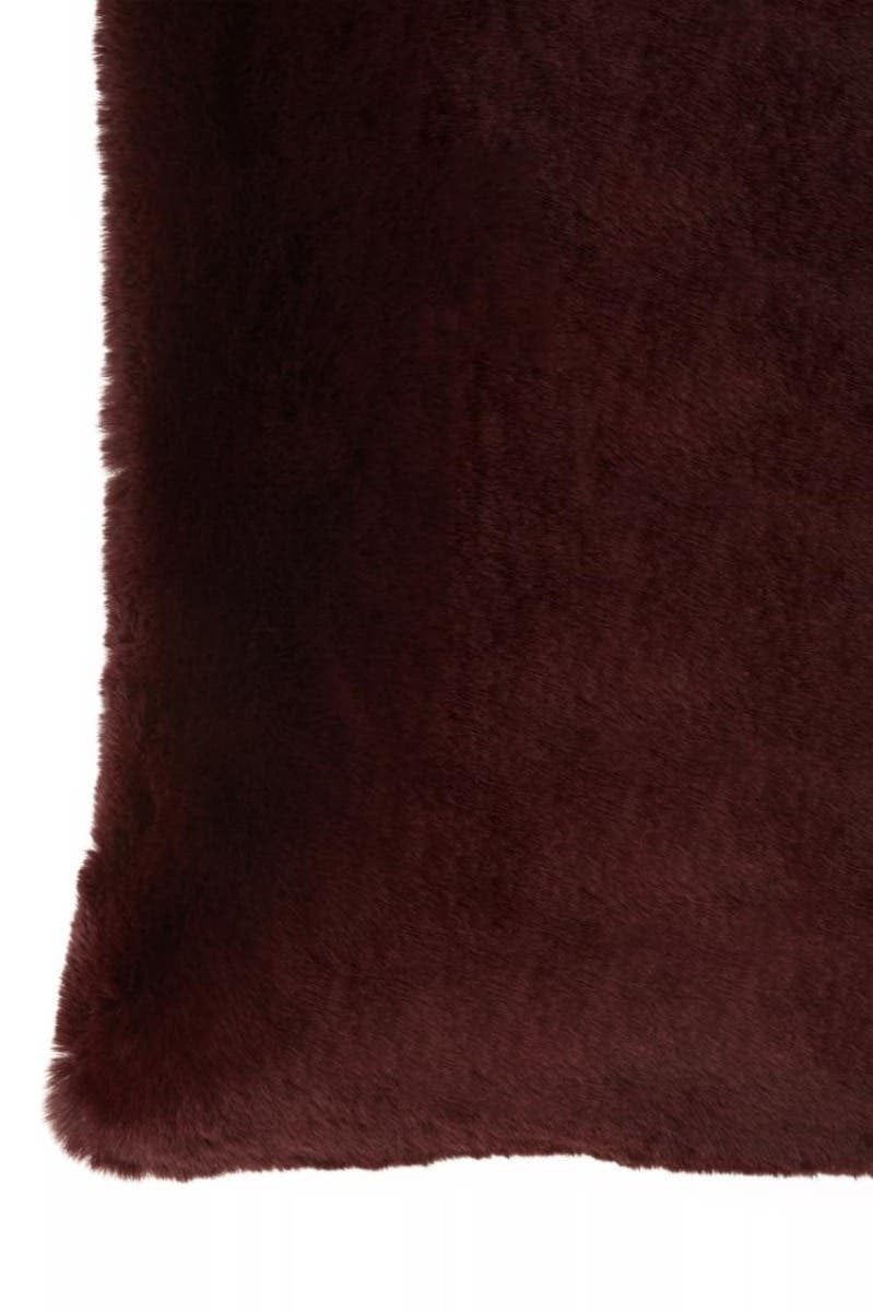 Bosie Lamina Red Wine Square Cushion
