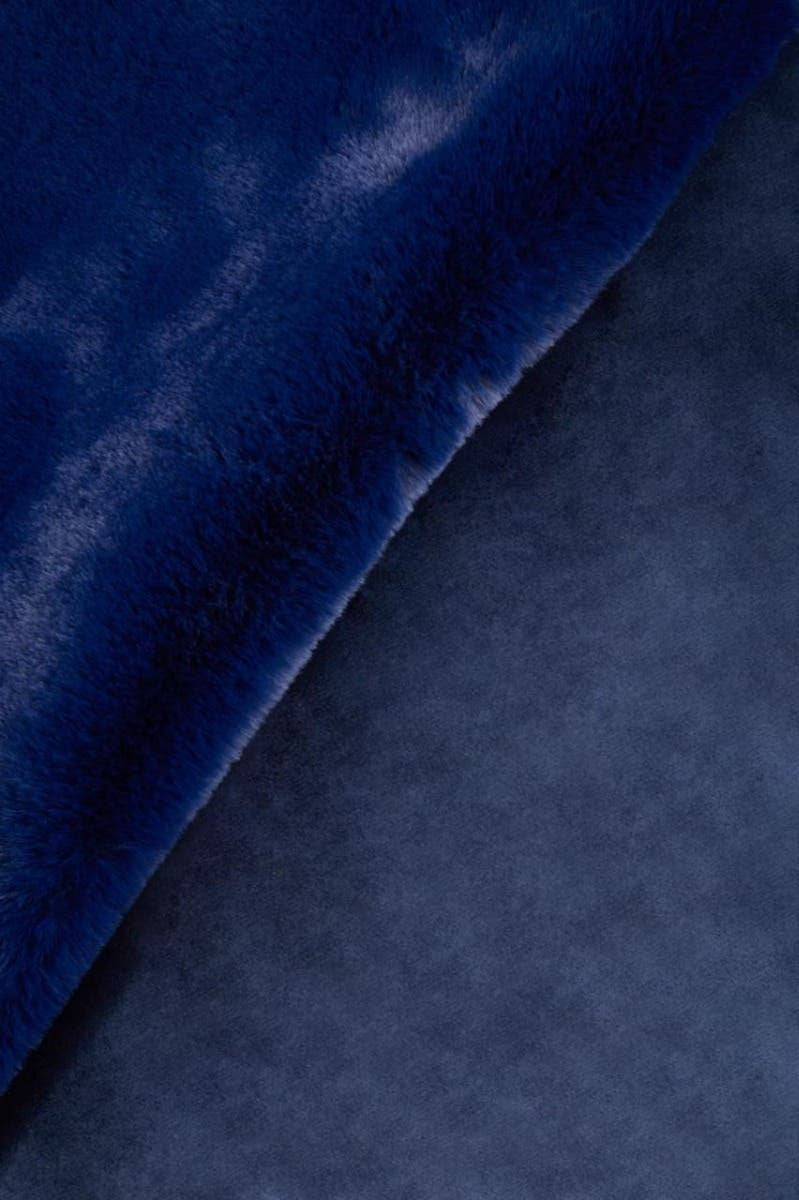 Bosie Lamina Navy Blue Throw
