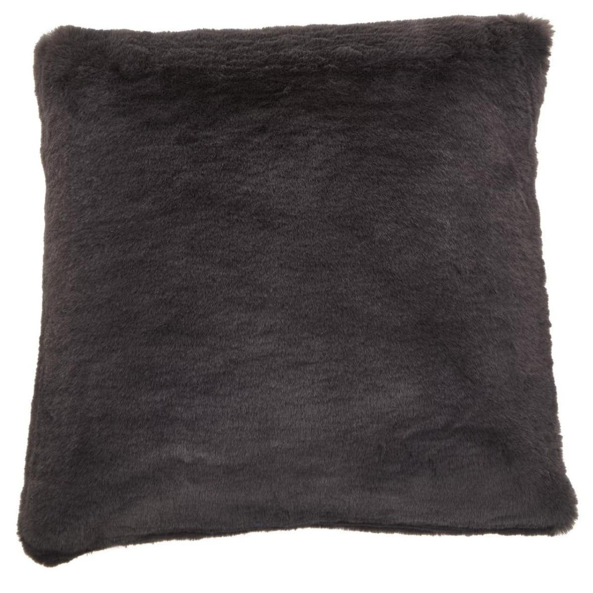 Bosie Lamina Grey Square Fur Cushion