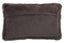Bosie Lamina Grey Rectangular Fur Cushion