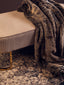 Bosie Lamina Mocha Ombre Fur Throw