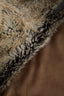 Bosie Lamina Mocha Ombre Fur Throw