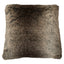 Bosie Lamina Mocha Ombre Square Fur Cushion