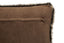 Bosie Lamina Mocha Ombre Square Fur Cushion