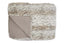 Bosie Lamina Animal Print Fur Throw
