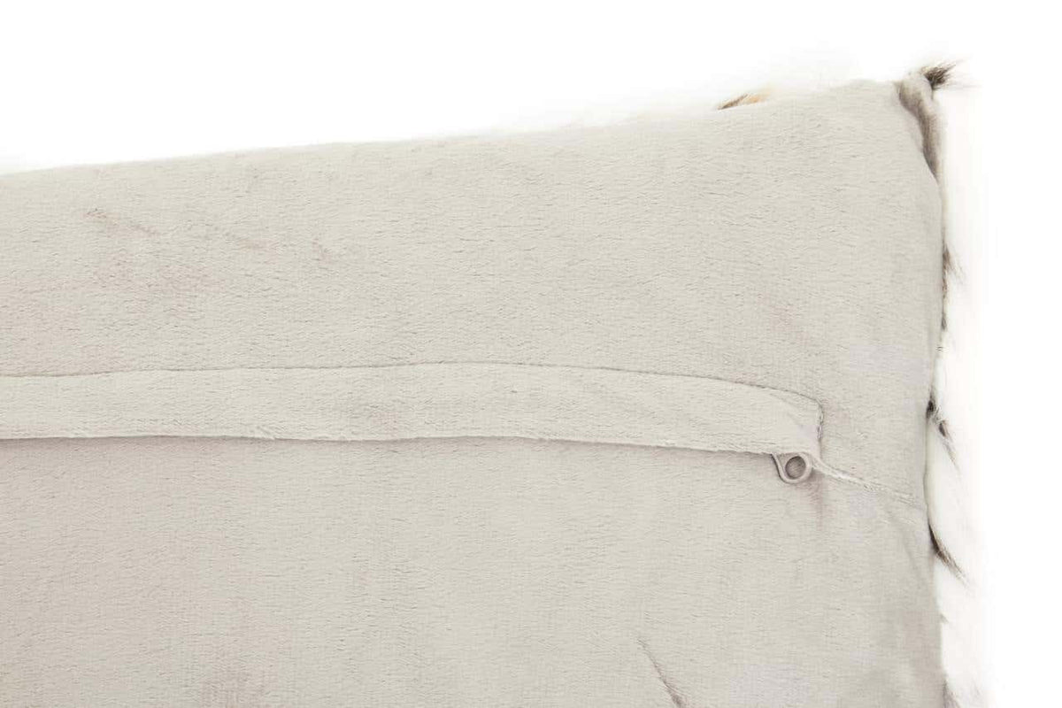 Bosie Lamina Animal Print Rectangular Fur Cushion