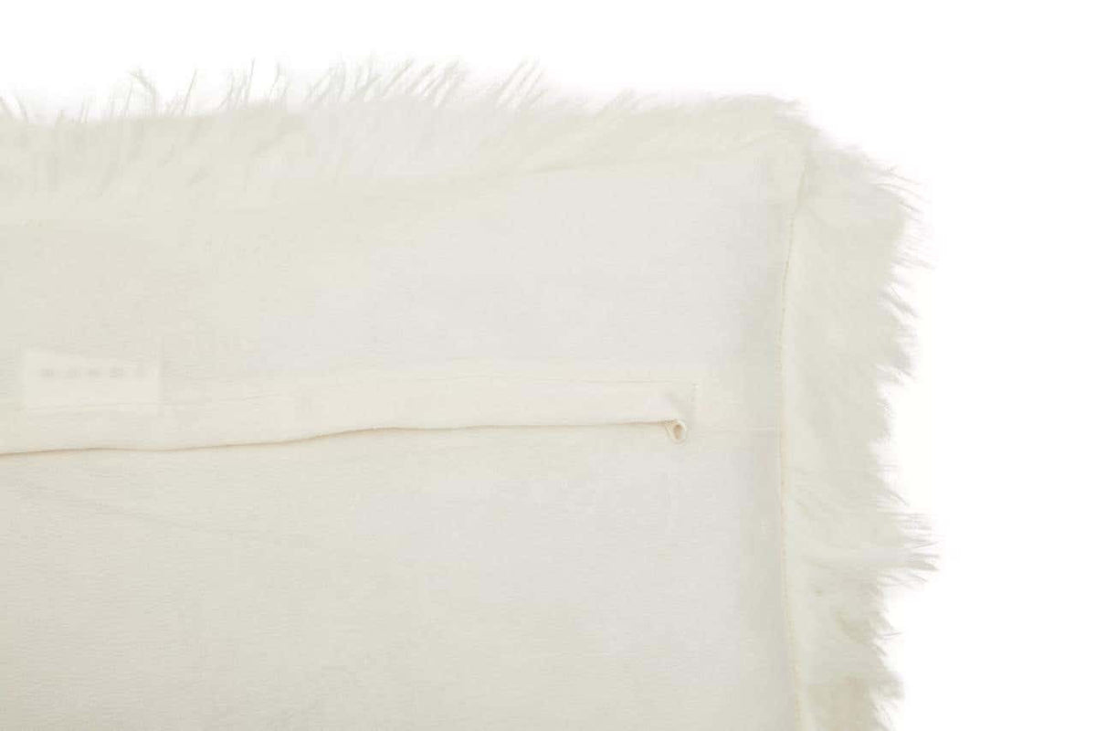 Bosie Lamina Cream Fur Cushion