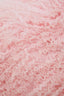 Bosie Real Mongolian Fur Pink Square Cushion