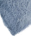 Bosie Real Mongolian Fur Grey Ombre Square Cushion