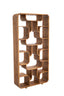 Cabinet open 100x30x200 cm LABARE light brown