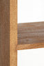 Cabinet open 100x30x200 cm LABARE light brown