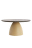 Coffee table 80x40 cm OCANA wood oil brown+matt beige